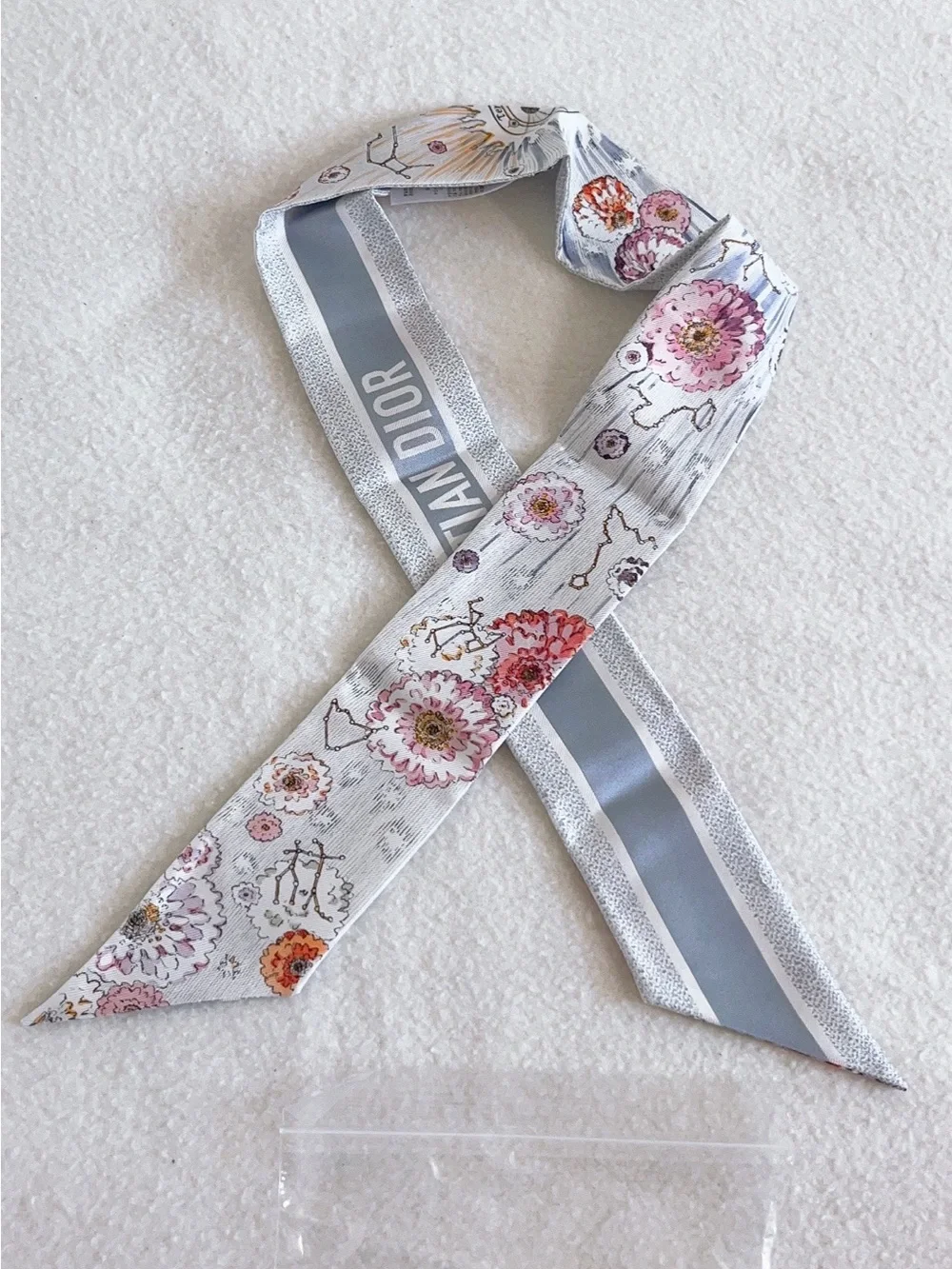 Dior Jardin D’hiver Mitzah Silk Scarf